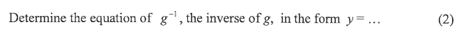 Functions Question 8